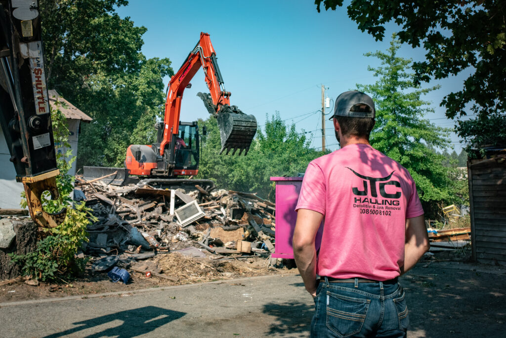 Complete Debris Removal Service by JTC Demolition