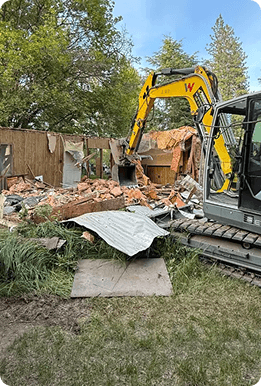 MOBILE HOME DEMOLITION